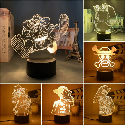 One Piece 3D LED Night Light